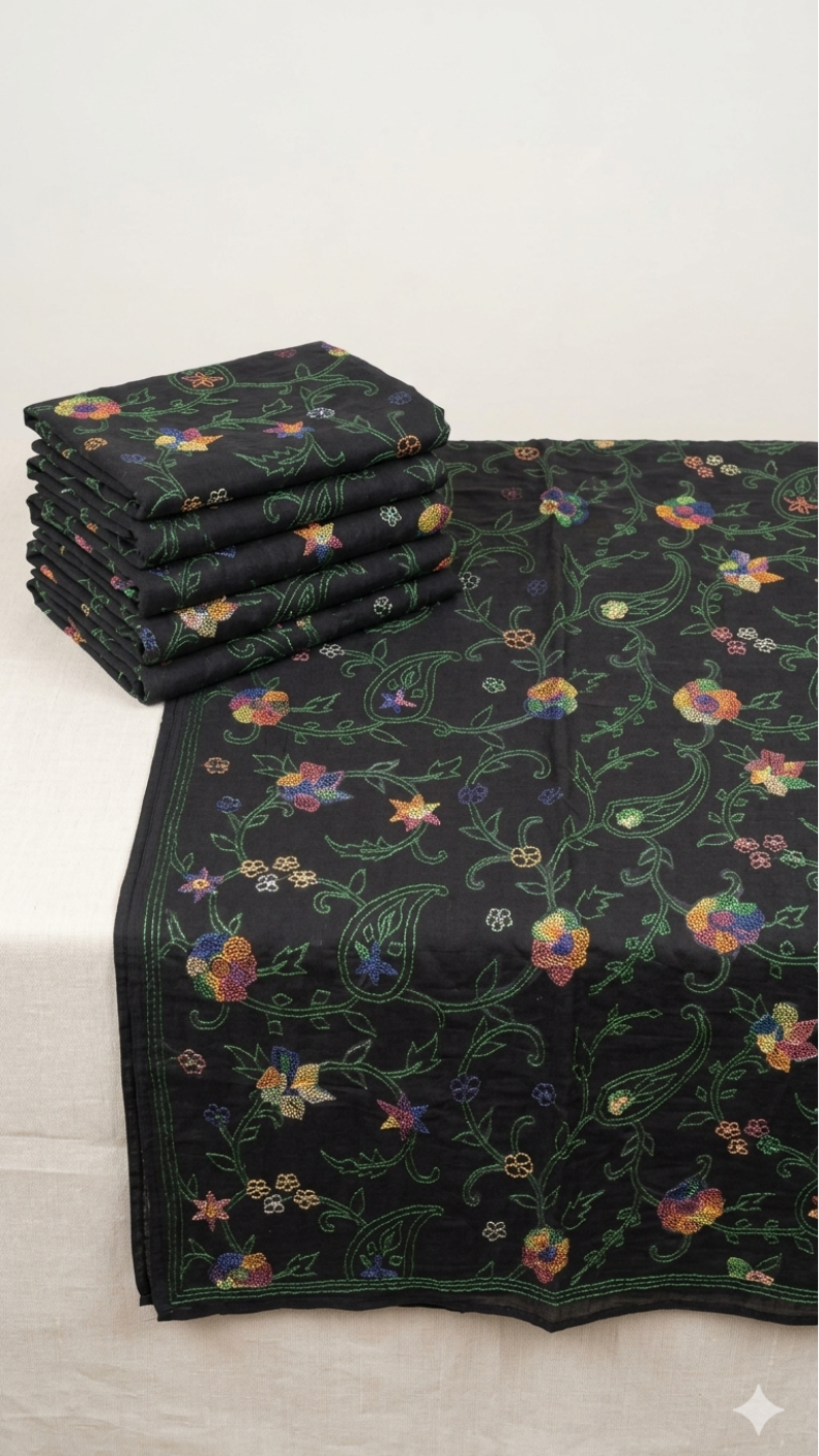 Hand Embroidered dopatta